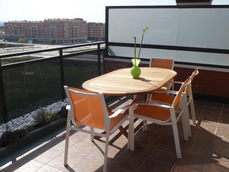 Atico, Piscina, Ac, Wi-Fi Y Parking Gratis, Gran Terraza, Vut 47-79 Appartement Arroyo de la Encomienda Buitenkant foto